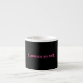 Espresso Yo Self Cup Kop (Voorkant)