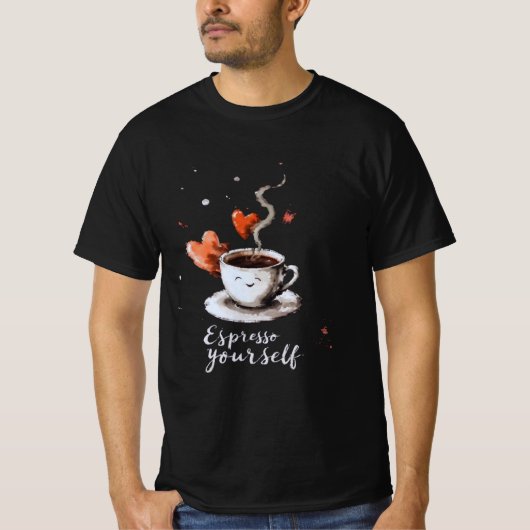 Espresso Your Self T-shirt (Voorkant)