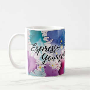 Espresso Yourself - een mok die kunst viert
