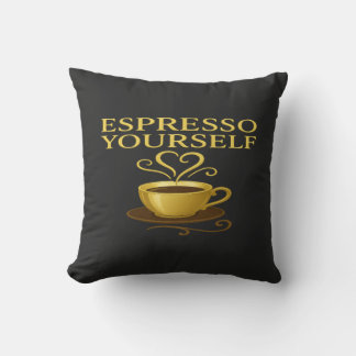 Espresso Yourself™ – Golden Cup Edition Kussen
