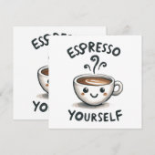 Espresso Yourself koffie (Voorkant / Achterkant)