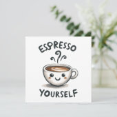 Espresso Yourself koffie (Staand voorkant)