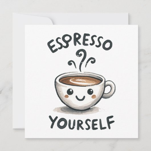 Espresso Yourself koffie (Voorkant)