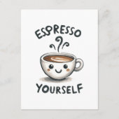 Espresso Yourself koffie Informatiekaartje (Achterkant)