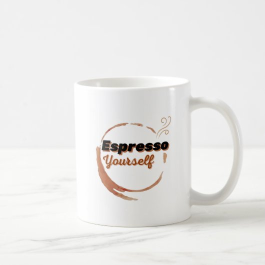 Espresso Yourself Koffie Mok (Rechts)