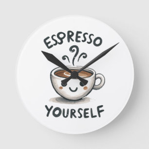 Espresso Yourself koffie Ronde Klok