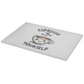 Espresso Yourself koffie Snijplank (Hoek)