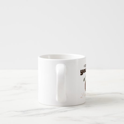 Espresso Yourself - Small Espresso Mug Espresso Kop (Achterkant)