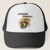 Espresso Yourself Trucker Pet (Voorkant)