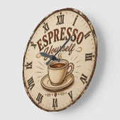 Espresso Yourself Vintage Coffee Grote Klok (Hoek)