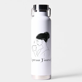 ☕ Espresso Yourself 💭 Waterfles
