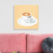 Espresso Yzelf Canvas Afdruk (Insitu (Woonkamer))