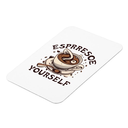 Espresso Yzelf Magneet (Linkerzijde)