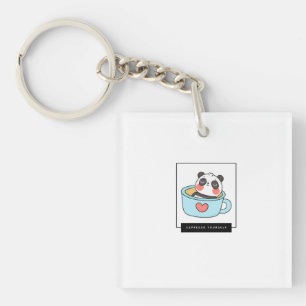 Espresso Yzelf Sleutelhanger