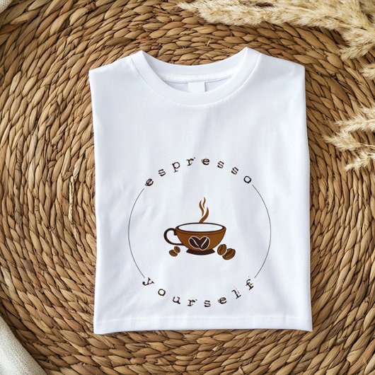 Espresso zelf | Flowy Boho Coffee Shirt