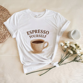 Espresso zelf | Funny Coffee Lover Shirt