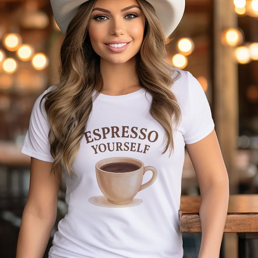 Espresso zelf | Funny Coffee Lover Shirt
