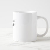 Espresso zelf! grote koffiekop (Rechts)