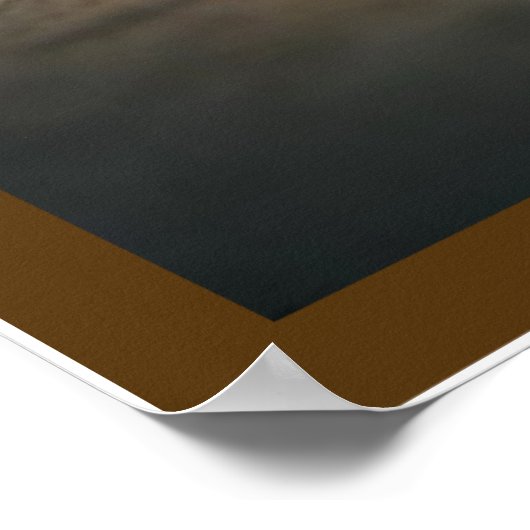 'Espresso zelf, het leven gebeurt, koffie helpt!' Poster (Hoek)