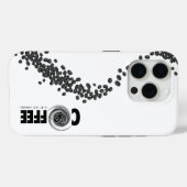 Espresso zelf: Koffiethema mobiel Hoesje (Achterkant (horizontaal))