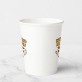 Espresso zelf | Schattige & Grappig Koffie Papier  Papieren Bekers (Rechts)