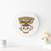 Espresso zelf | Schattige & Grappig Koffie Pun Ont Grote Klok (Huis)
