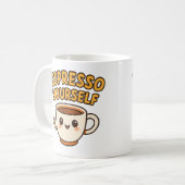 Espresso zelf | Schattige & Grappig Koffie Pun Ont Koffiemok (Voorkant links)