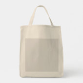 Espresso Zen Meditatie Canvas tas (Achterkant)