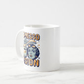 Espresso zicht koffie Mok (Voorkant links)