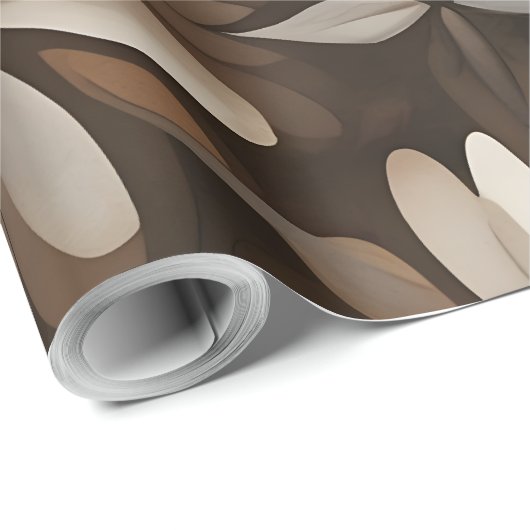 espressobloeipapier cadeaupapier (Rol Hoek)