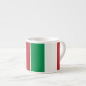 Espressotasse Italien Fahne Espresso Kop (Voorkant rechts)