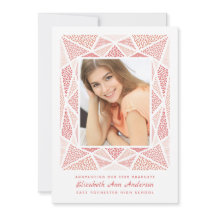 Esprit Afstudeerfoto Aankondiging Blush