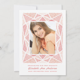 Esprit Afstudeerfoto Aankondiging Blush