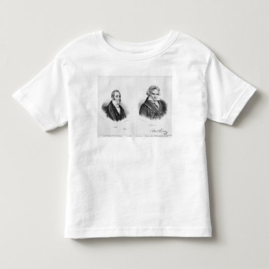 Esprit Auber en Ludwig van Beethoven Kinder Shirts (Voorkant)