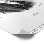 Esprit Auber en Ludwig van Beethoven Poster (Hoek)