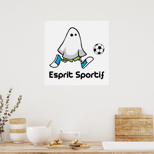Esprit Sportif Poster (Keuken)