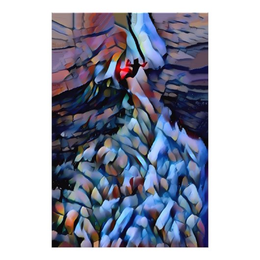 Esquí Acuático Foto Afdruk (Voorkant)