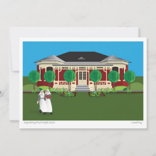 Esquimalt Royal marval Hospital - Victoria BC Feestdagenkaart