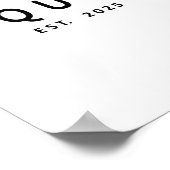 Esquire Est. 2025 Poster (Hoek)