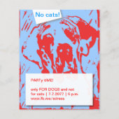 Esra Harlequin Great Dane Flyer (Achterkant)