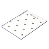 Esresso Coffee Spiral Photo Notebook Notitieboek (Linkerzijde)