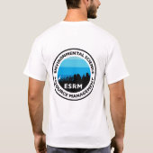 ESRM Klassiek Rond Logo T-shirt (Achterkant)