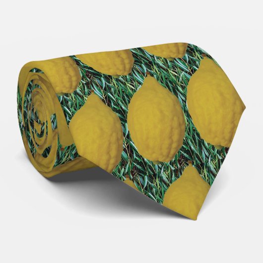 Esrog en Aravah Stropdas (Opgerold)