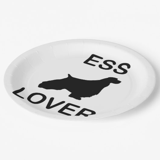 ess lover papieren bordje (Gekanteld)