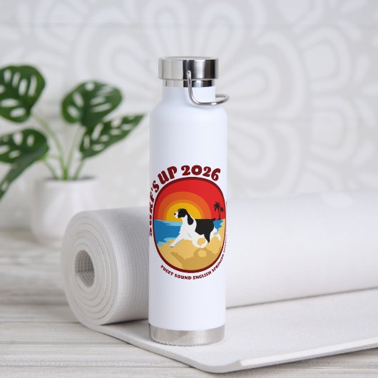 ESS Surfs Up-waterfles Waterfles (Yoga (Gedraaid)  )