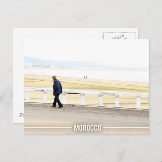 Essaouira Beach, Marokko Briefkaart (Voorkant / Achterkant)