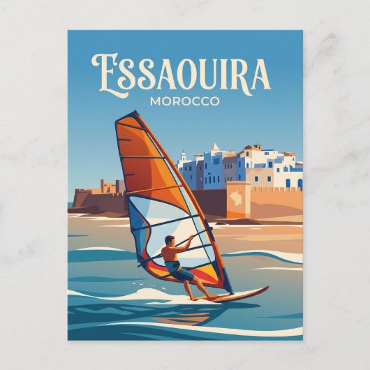 Essaouira Marokko Briefkaart (Voorkant)
