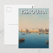 Essaouira Marokko Reizen Briefkaart (Voorkant / Achterkant)