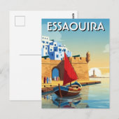 Essaouira Marokko Reizen Briefkaart (Voorkant / Achterkant)