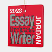 Essay Writer Buitengewoon AANGEPAST Keramisch Ornament (Links)